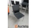 12 Chairs Black design with armrest