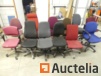 12 Chairs on wheels