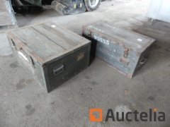 2 Military wooden crates