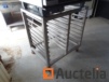 8-level roller stainless steel trolley