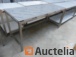 Central Worktable stainless steel welded base