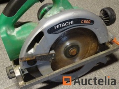 Circular saw in its HITACHI C 6DD cabinet