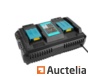 Double charger for Makita 18v Battery