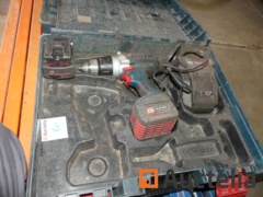Drill on batteries Bosch 14.4 V Drill, Angle grinder Metabo W11-125 Quick, Jigsaw