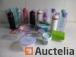 lot of 20 pcs drink bottles and storage boxes k627
