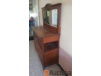 Old wooden washbasin cabinet