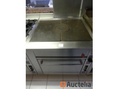 Professional cooker with oven Olis