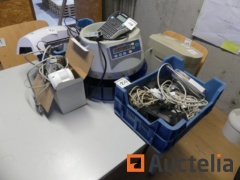 Set of office table devices various