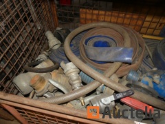 Various hoses and valves for waterpump
