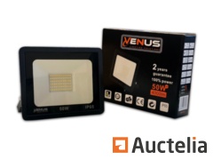 10 x Venus 50w LED projecteur - étanche IP65  - 6500k Blanc Forid.