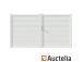 Portail blanc battant Aluminium Aoste 167 x 350 (Valeur magasin : 1899 €)