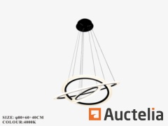 Suspension design LED - Dimmable - télécommande - N° d'article (P7060/40+60+80)