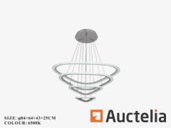Suspension LED design - 3 colors - télécommande - Dimmable - N° d'article (P7068/84+64+43+25)