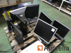 8 Monitoren en schermen HP, ACER, Sony, DELL
